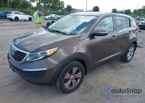 2013 Kia Sportage Lx from USA, damaged, VIN KNDPB3A28D7529820
